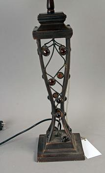 BORDSLAMPA, Tiffanystil, 1900/2000-tal.