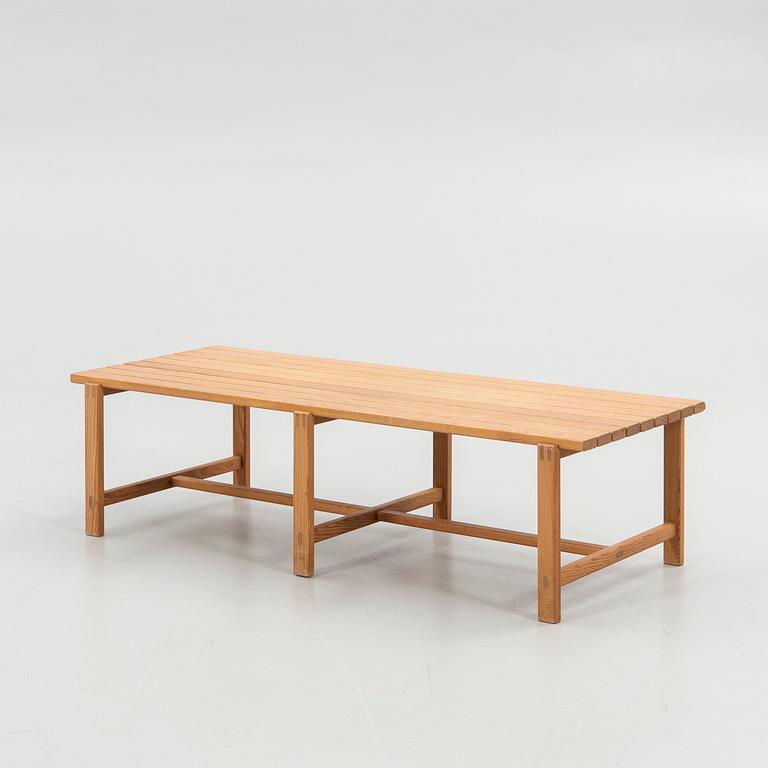 Bench, pine, 1970s.