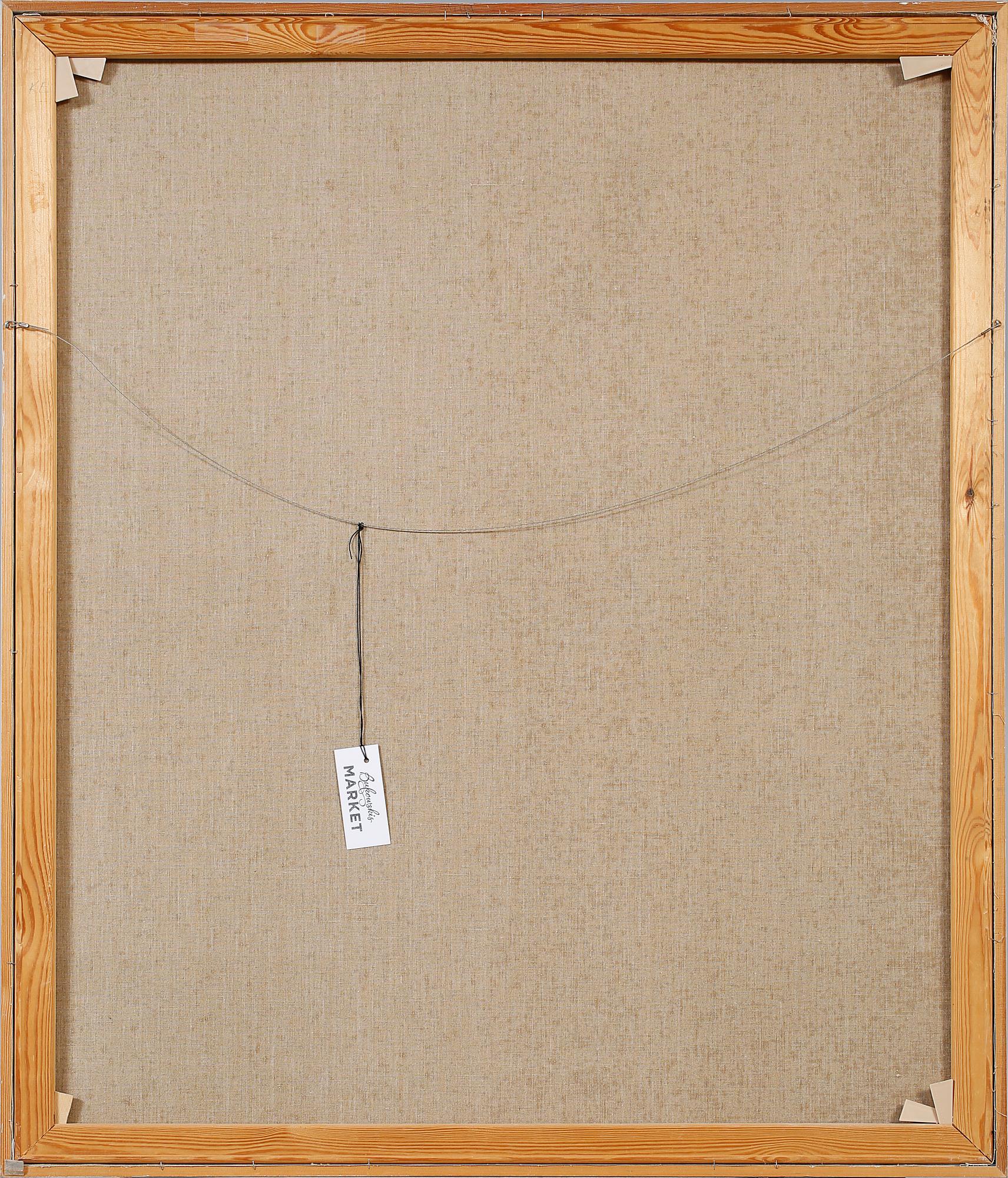 SÖREN EDSBERG, akryl på duk, signerad.