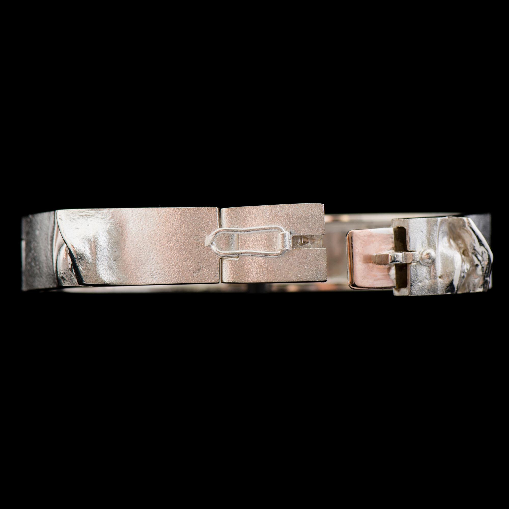 Björn Weckström, ARMBAND, silver. Lapponia 1971.
