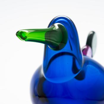 Oiva Toikka, A glass bird, signed Oiva Toikka IITTALA SCOPE 2019 132/500.