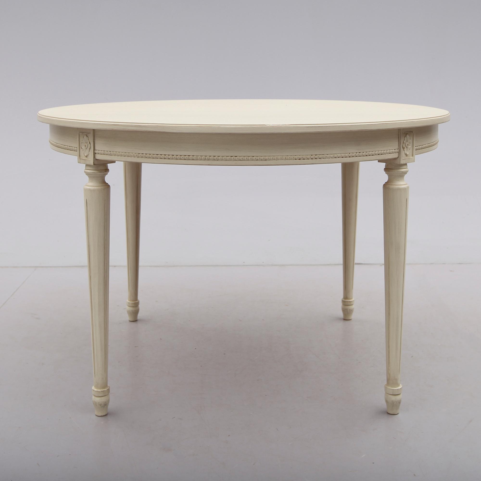 MATGRUPP, 5 delar, gustaviansk stil, 1900-talets slut.