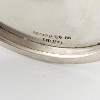Atelier Borgila, a pair of sterling silver candlesticks, Stockholm 1963.