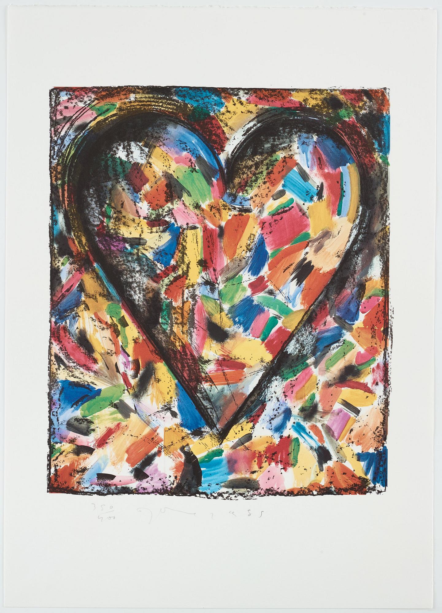 Jim Dine, "The Astra set" (fem set, 25 litografier).