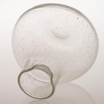 KAJ FRANCK Four Sargasso Glass Items, signed Nuutajärvi Notsjö.