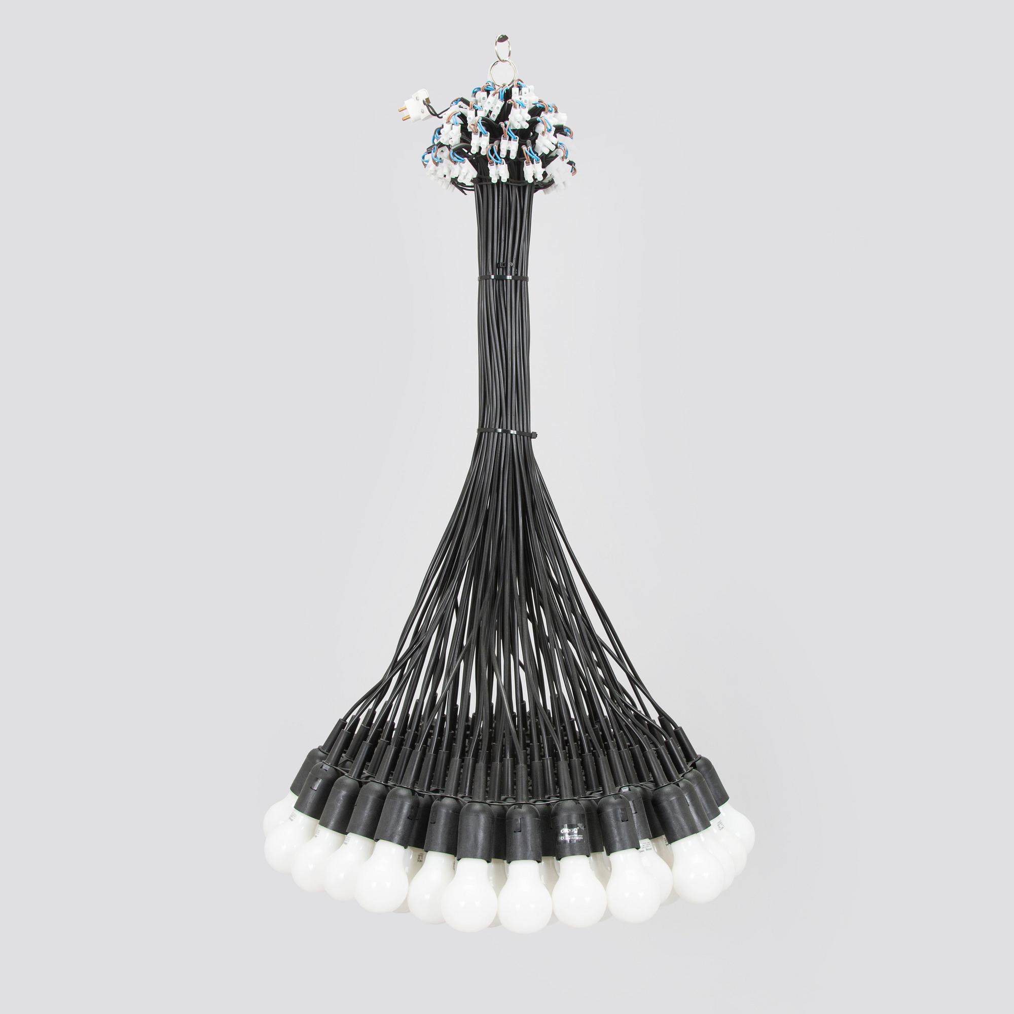Rody Graumans, kattovalaisin, "85 lamps", Droog Design, Hollanti, 2000-luku.