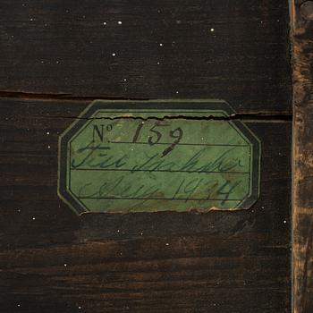 A Baroque style mirror, early 20th century.