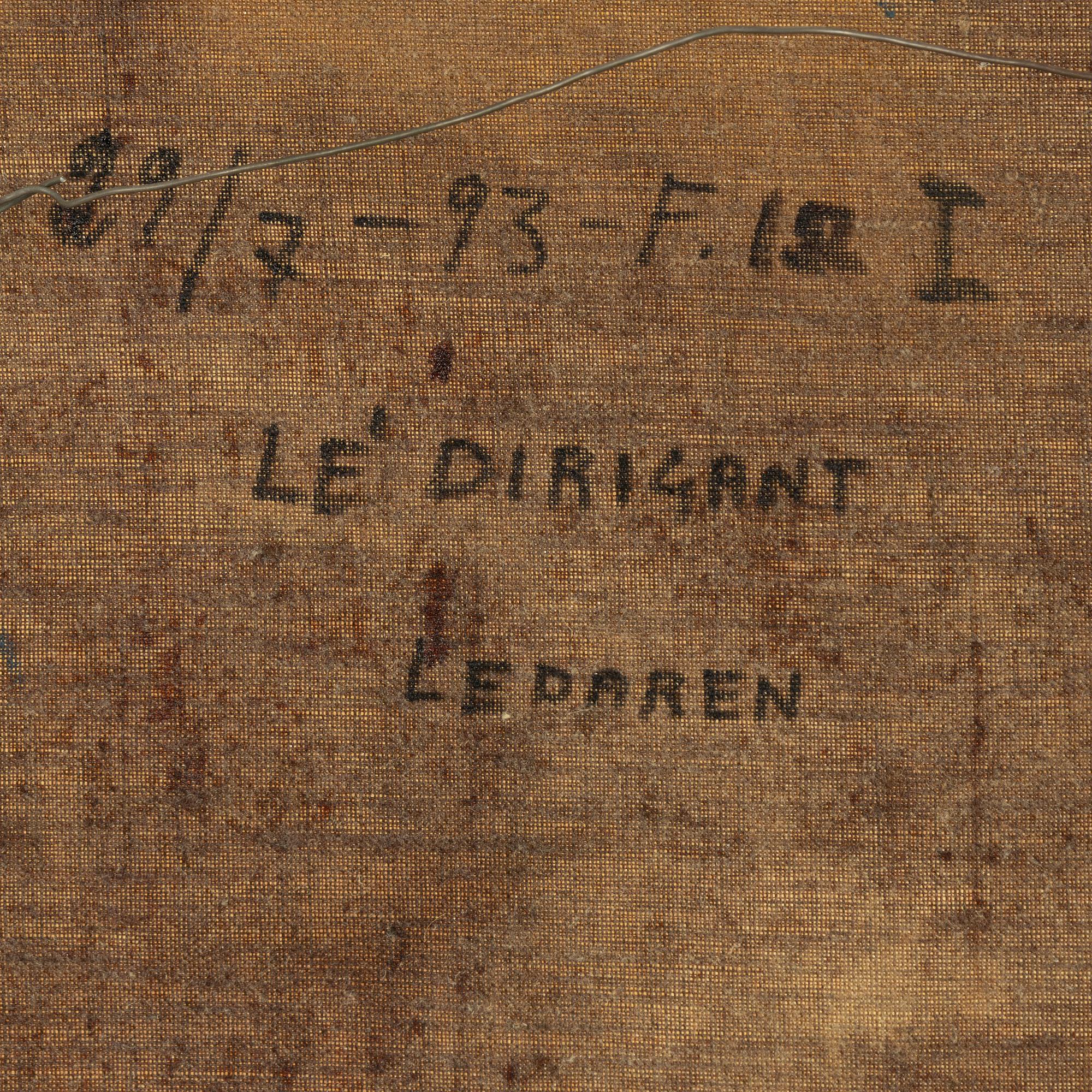 Bengt Lindström, "Le Dirigant"/"Ledaren".