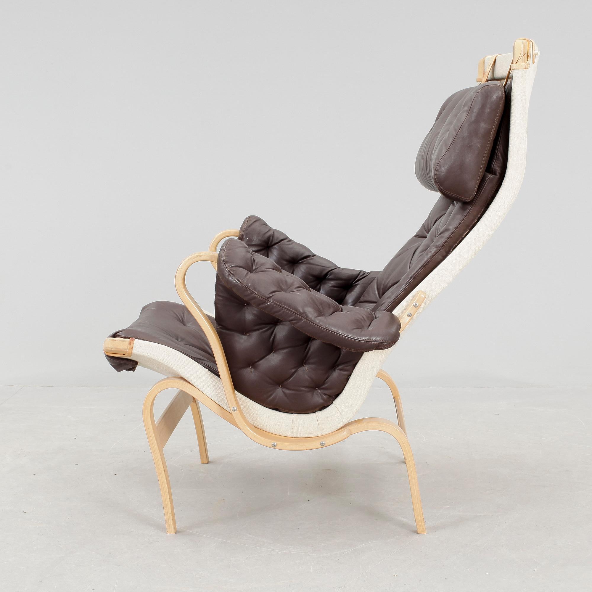 FÅTÖLJ, "Pernilla", Bruno Mathsson, för DUX.