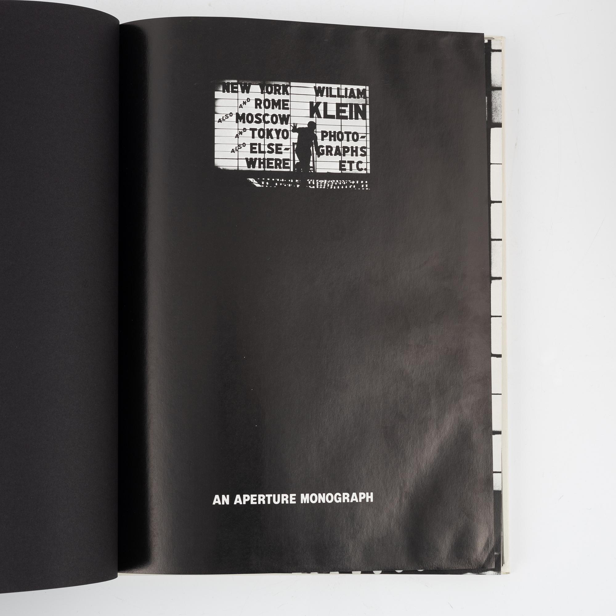 William Klein, 2 photobooks.