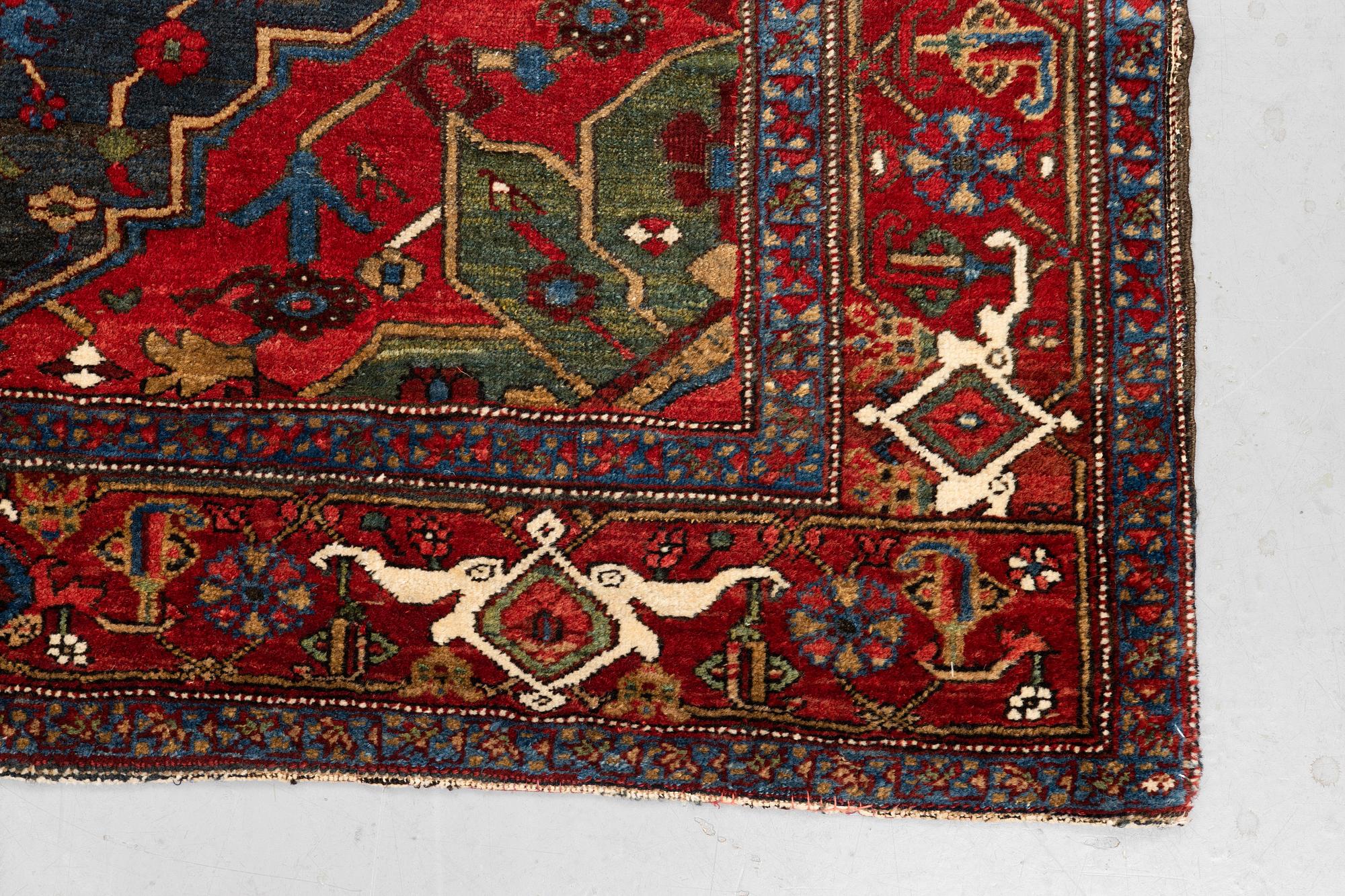 Matta, semiantik Heris, ca 203 x 144 cm.