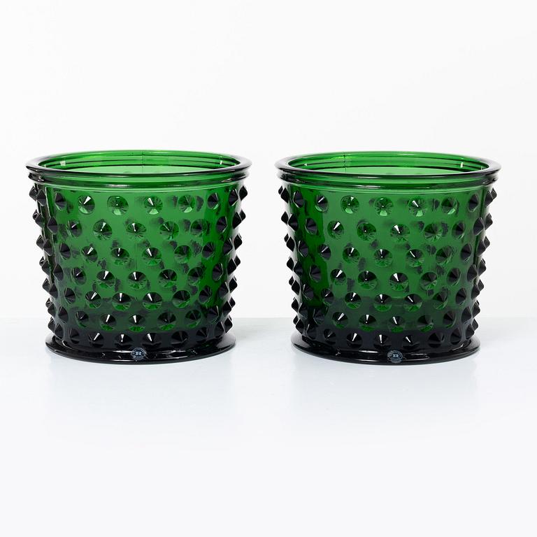 Josef Frank, A pair of outer casings, "Hortus", Reijmyre for Firma Svnskt Tenn.