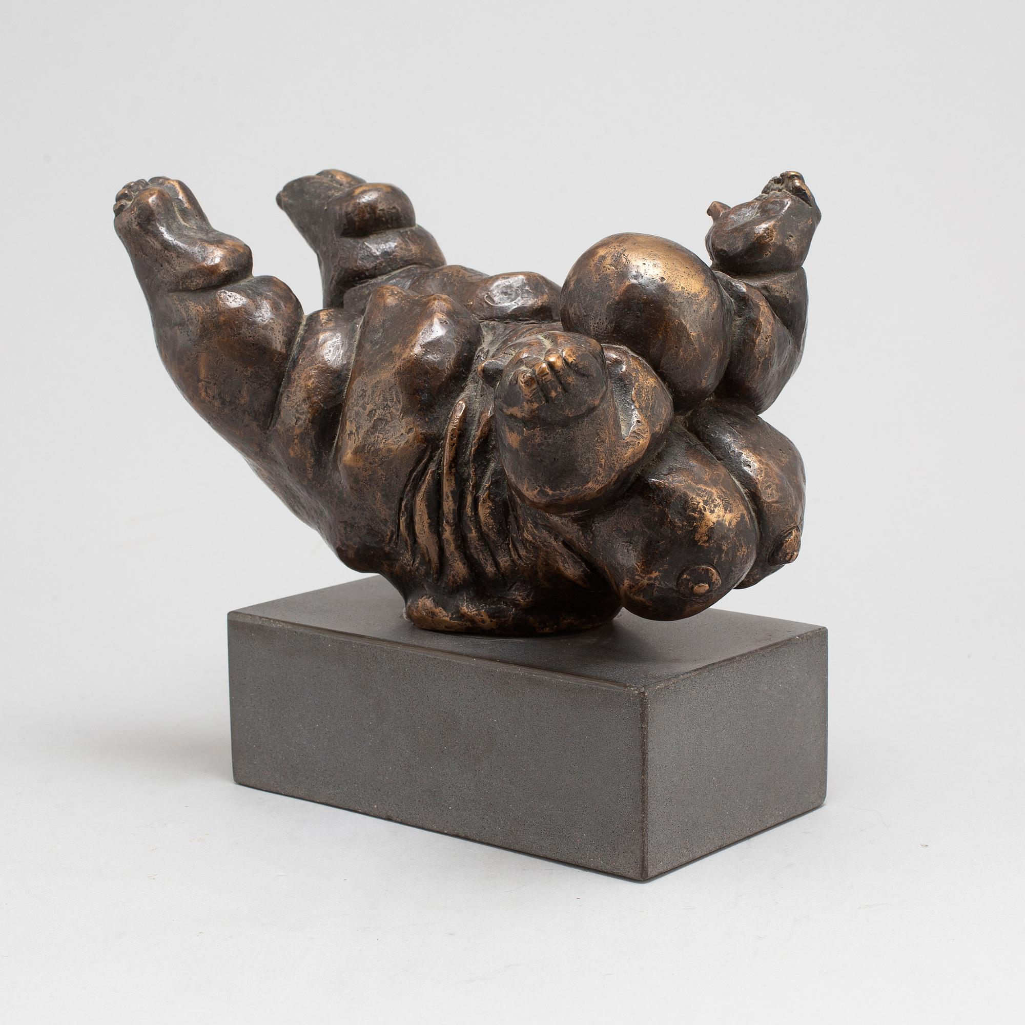 RAFAEL MAYO, sculpture, bronze, signed.