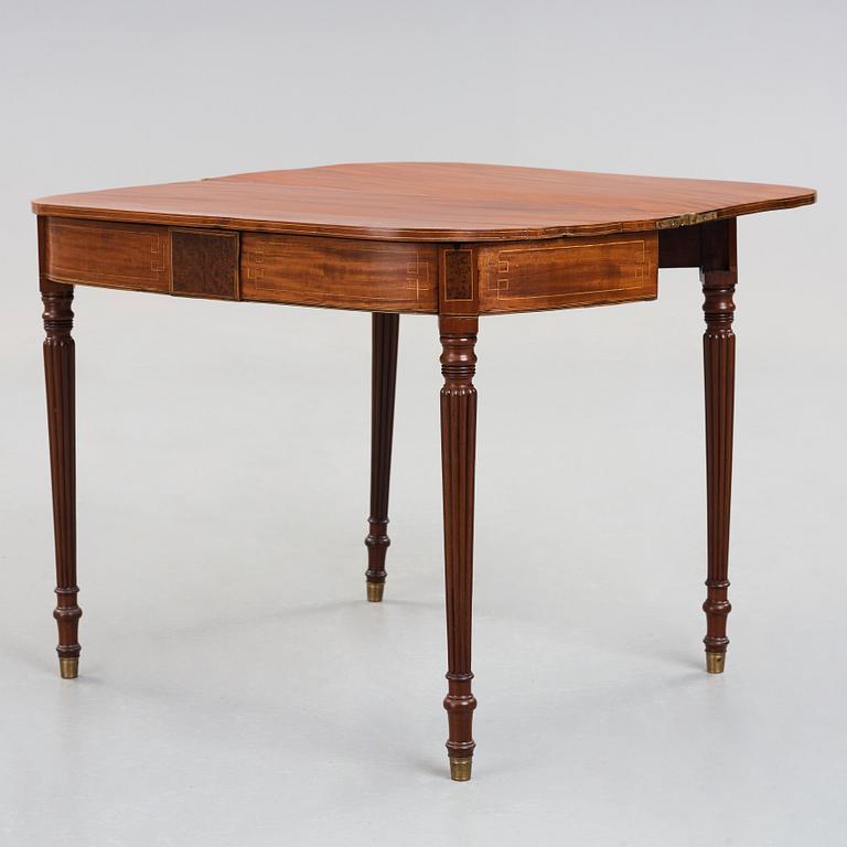 An English Regency early 19th century card table.