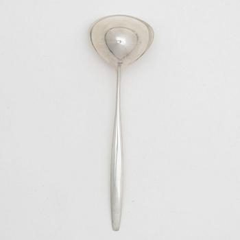 Tias Eckhoff, Sauce ladle, silver, "Cypress", sterling silver, Georg Jensen, Denmark.