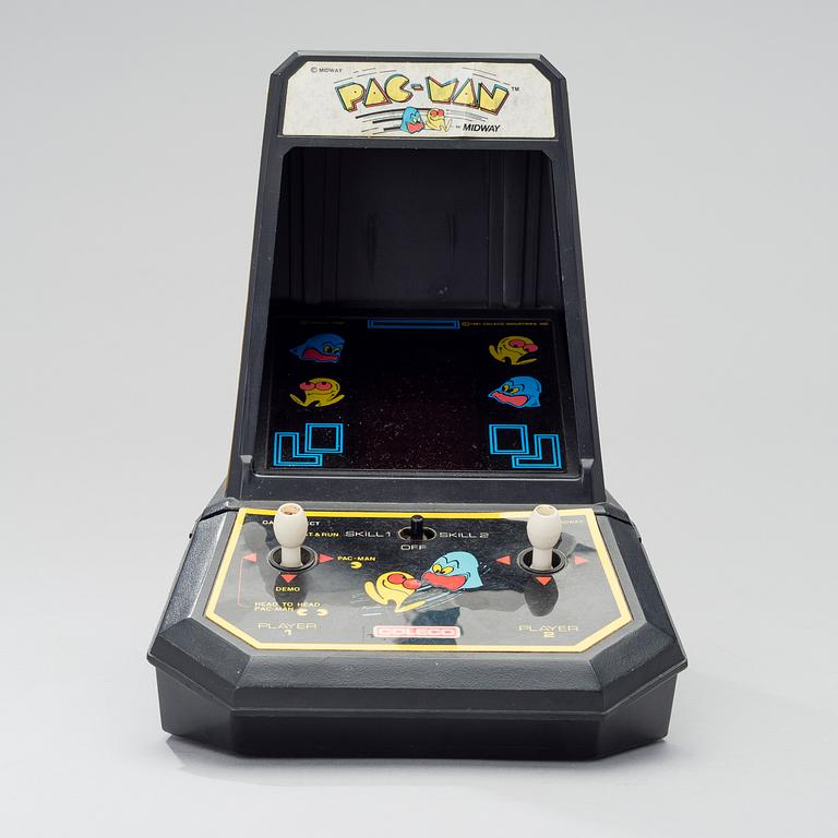GAME & WATCH TABLETOP, "Pac-Man", Midway, Coleco, 1981.