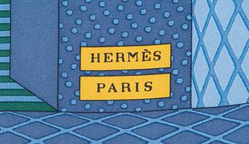 Hermès, a 'Grand Théâtre Nouveau' silk scarf.