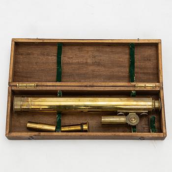 Telescope, marked Preisler Malmö, early 20th century.