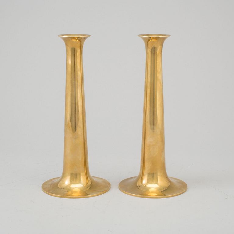 CANDLESTICKS, a pair, brass, Torben Ørskov & Co, Denmark.