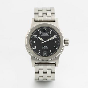 Oris, Big Crown, Day-Date, wristwatch, 35 mm.