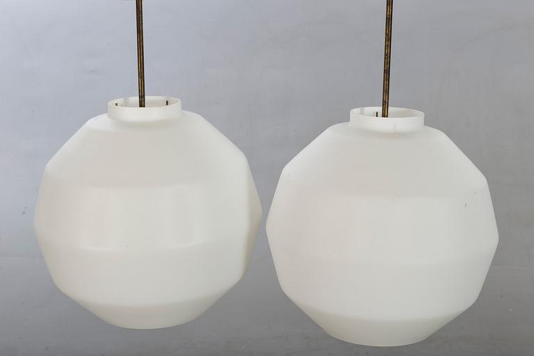 TAKLAMPOR ett par 1900-talets mitt.