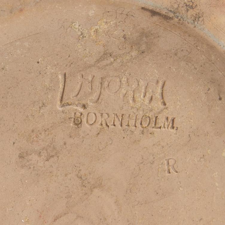 Lauritz Hjorth Table Lamp Bornholm Mid 20th Century.