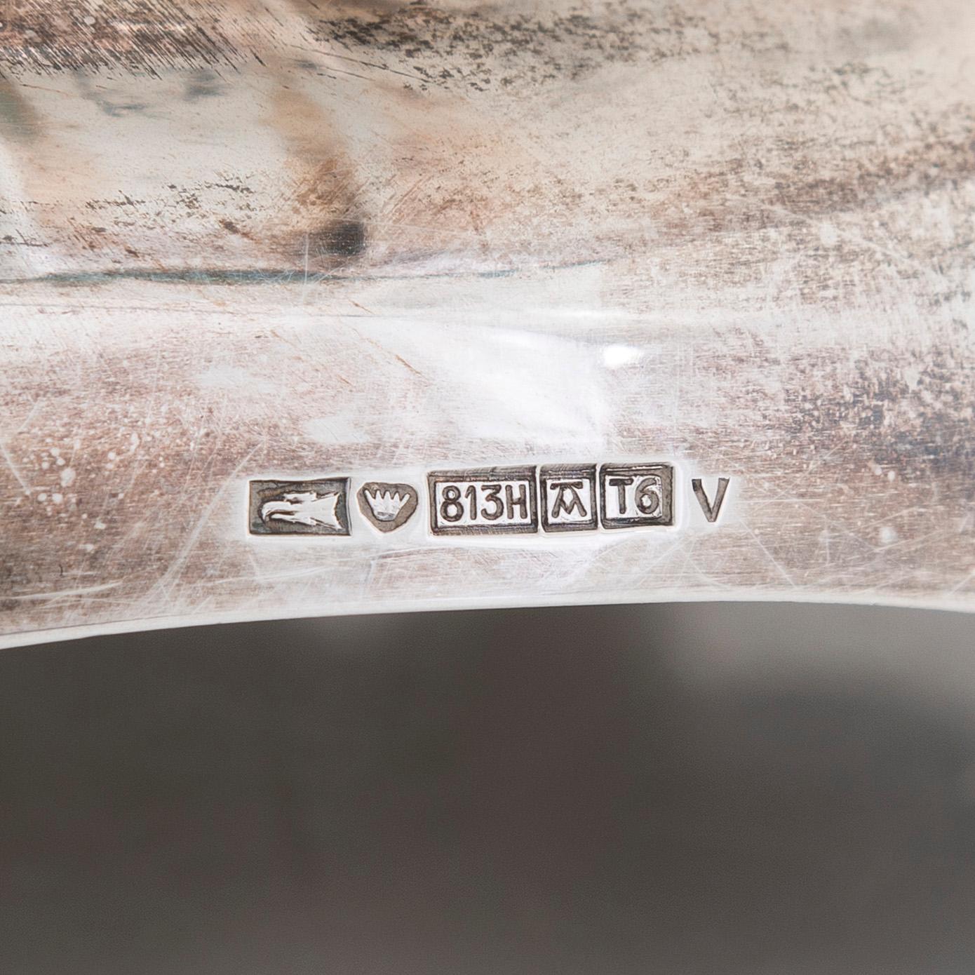 A parcel-gilt footed sweetmeat basket, Auran Kultaseppä oy, Turku 1948.