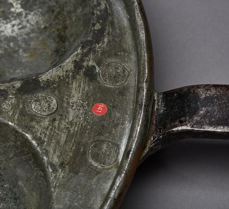 MUNKPANNA, koppar, 1800-talets senare del.