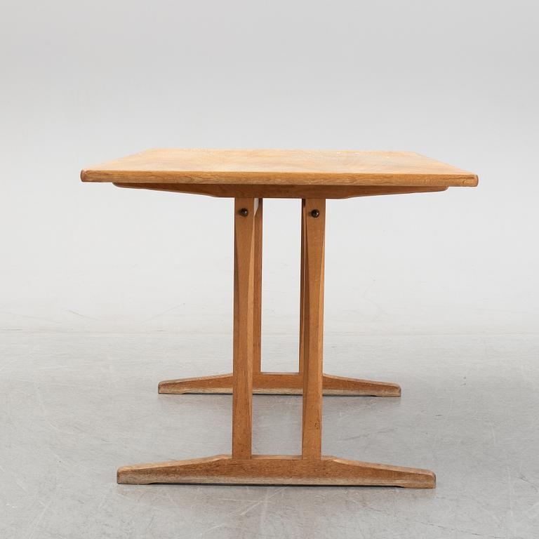 Børge Mogensen, an oak "Shaker table" dining table, concieved 1958.