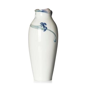 37. Algot Erikson, an Art Nouveau porcelain vase, Rörstrand, ca 1900.