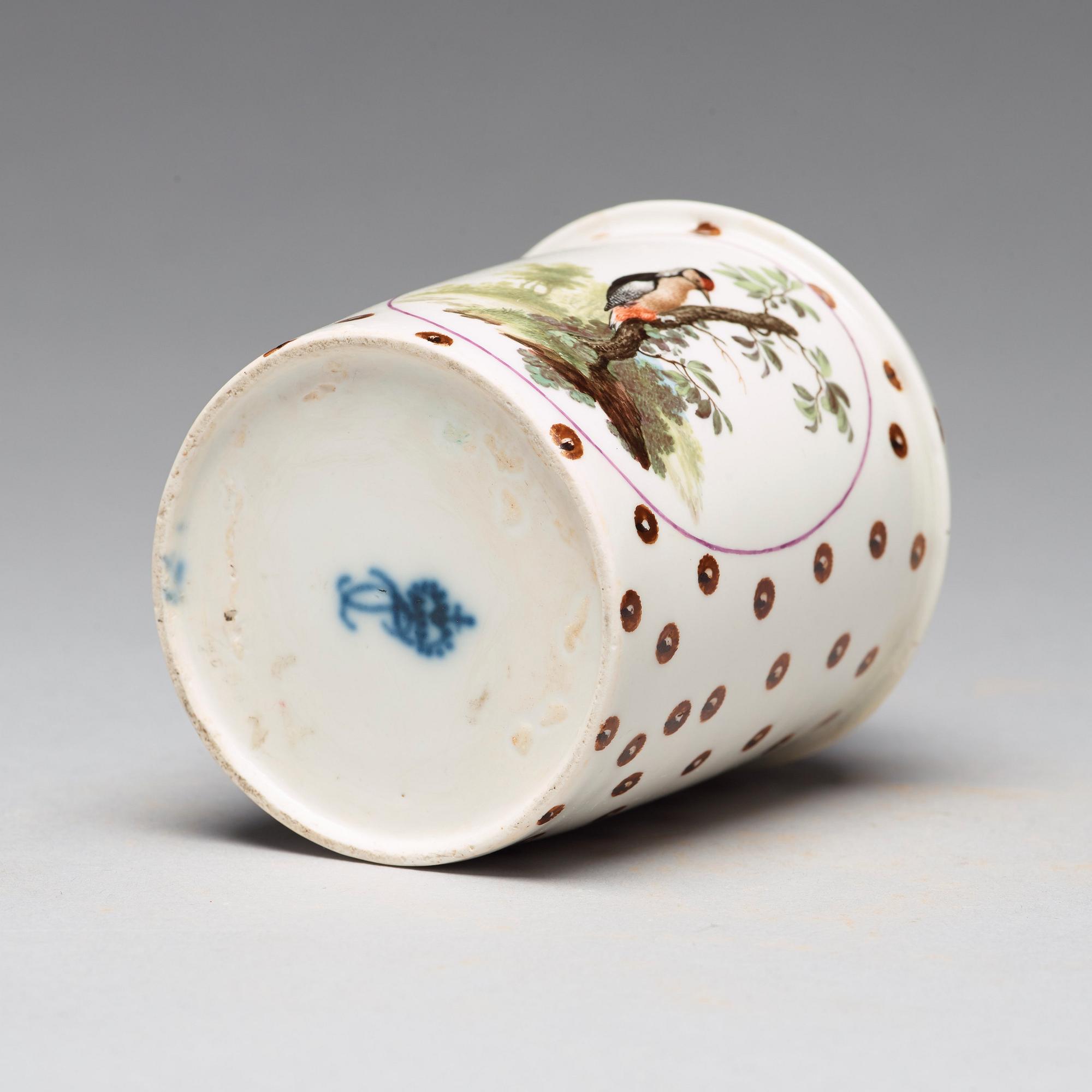 TEDOSA, porslin. Frankenthal, 1700-tal.