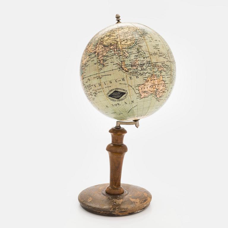 Maapallo, Columbus Erdglobus, Columbus Verlag, Berliini, 1900-luvun ensimmäinen puolisko.