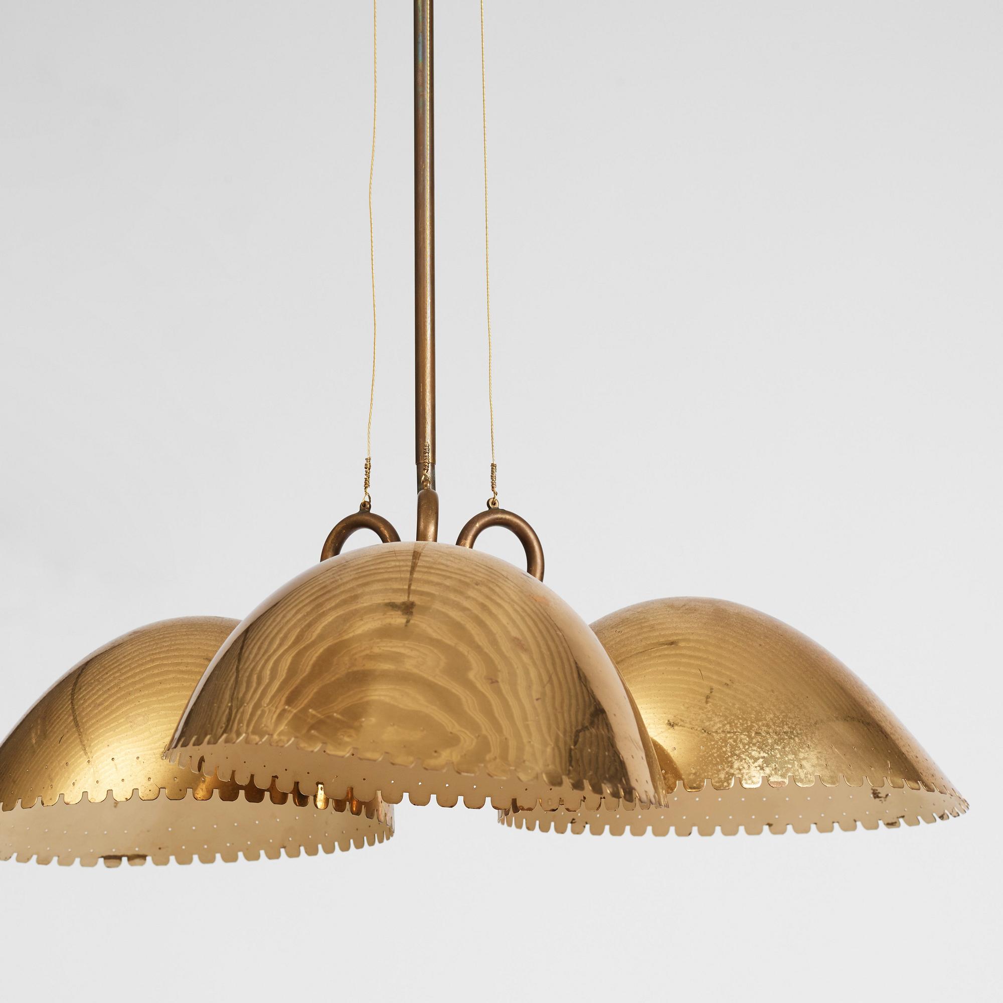 Harald Notini, taklampa, modell "11894", Arvid Böhlmarks Lampfabrik, 1940-50-tal.
