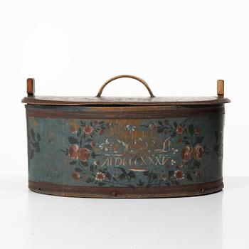 Svepask, allmoge, daterad 1835.