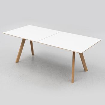 A contemporary oak dining table from HAY.