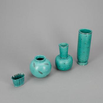 PARTI ARGENTA, 4 delar, Wilhelm Kåge, Gustavsberg.
