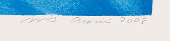Portfolio of prints, 'Mannerheim', a set of five lithographs, signed and dated 2008, numbered 94/100.