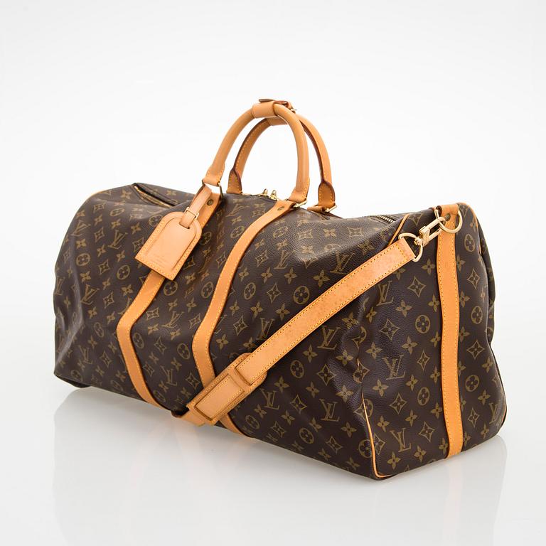 Louis Vuitton, "Keepall 55 Bandoulière", laukku.