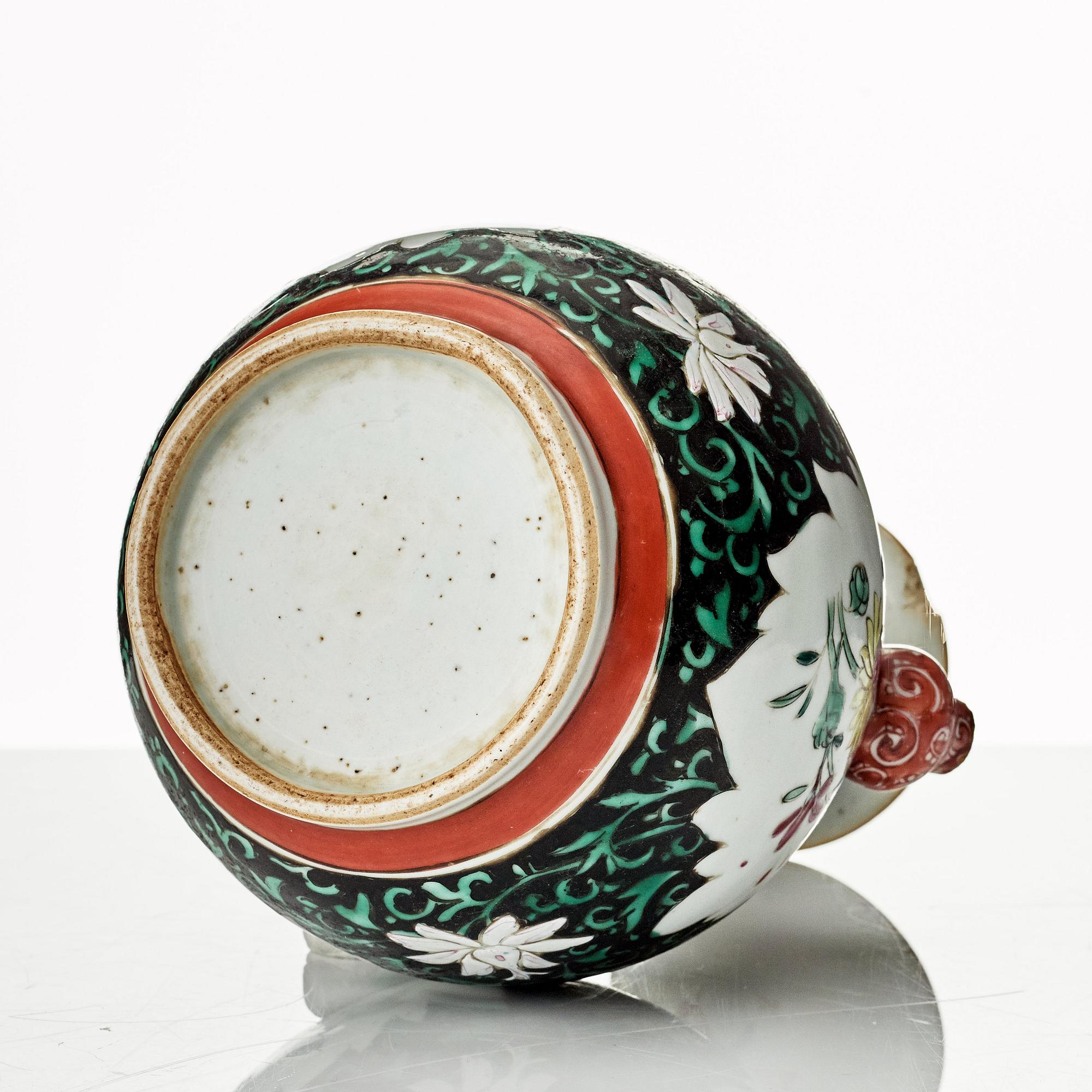 Kendi, porslin. Qingdynastin, Qianlong (1736-95).