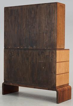 An Axel Larsson showcase cabinet, Albin Johansson, Wickman & Nyberg, Stockholm 1930.