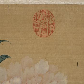 Qian Weicheng, efter, "Blommor". Sen Qingdynasti/1900-tal.