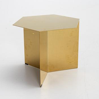 A 'Slit Table Round' side table, Hay, Denmark.