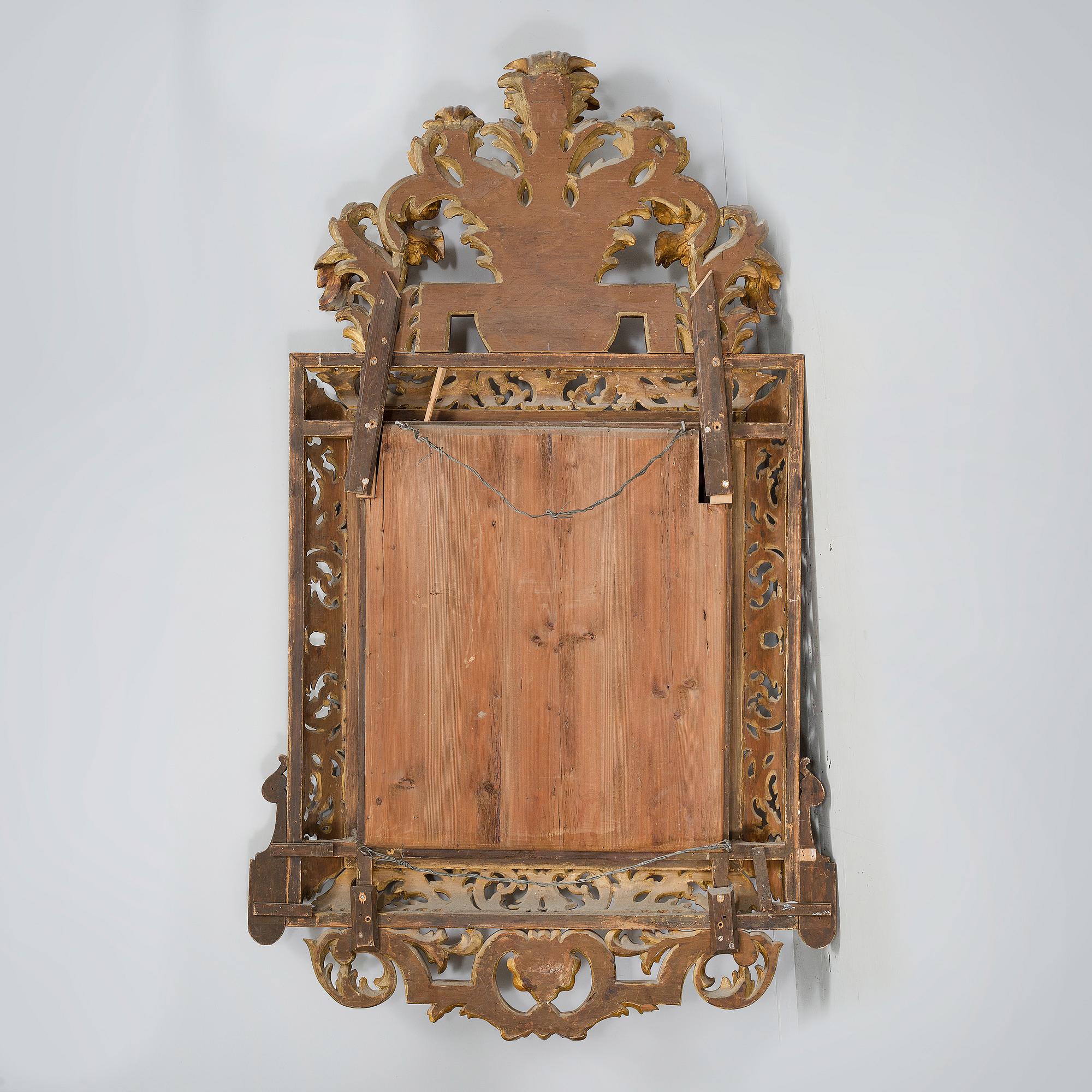 SPEGEL, barockstil, omkring sekelskiftet 1900.