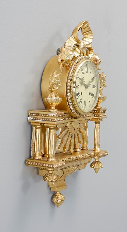 VÄGGPENDYL, gustaviansk stil, 1900-tal.