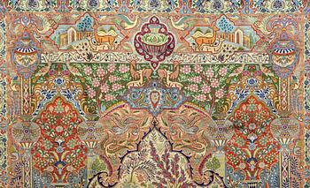 Matta, Kashmar, ca 335 x 249 cm.