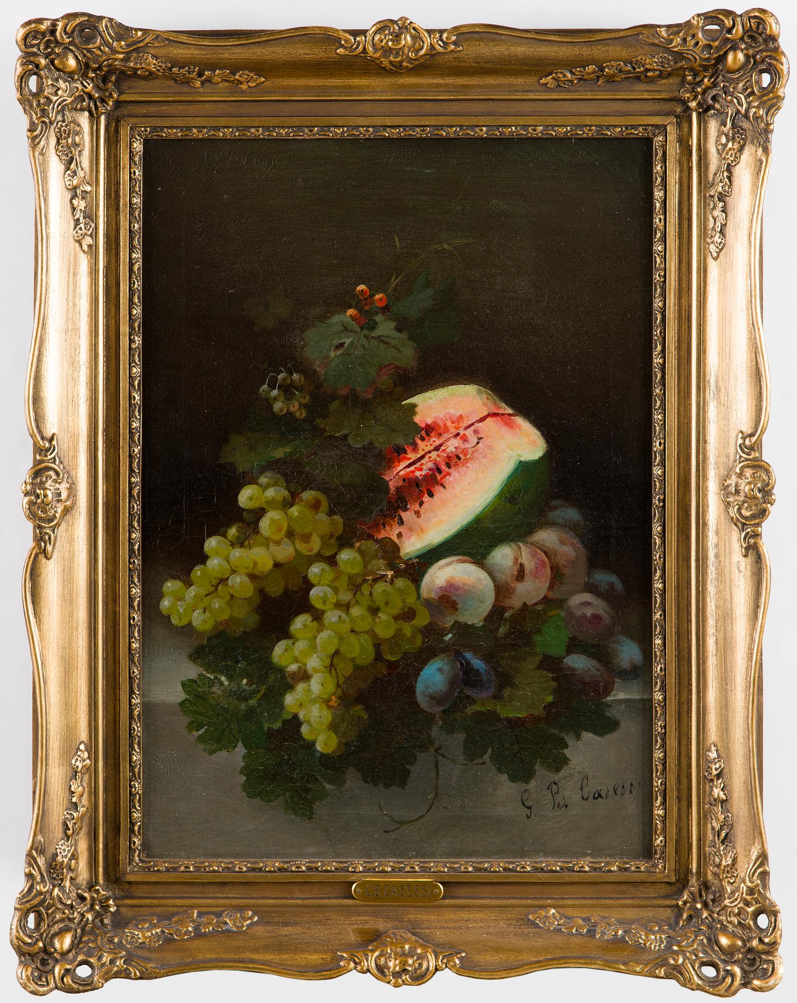 Gabrielo Bartolomeo Casessi, Hedelmäasetelma.