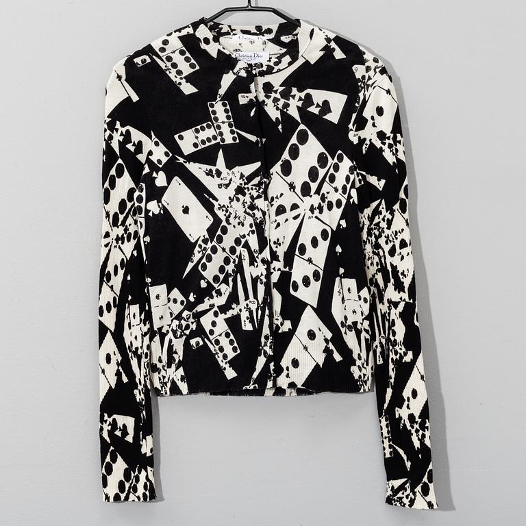 CHRISTIAN DIOR, jumperset, 2 delar, fransk storlek 42.