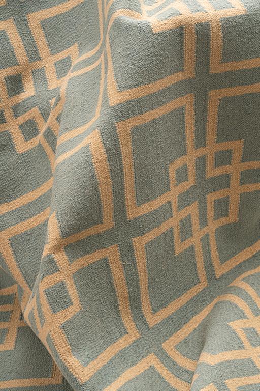 Rug, flat weave, ca 240 x 160 cm.