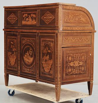 RULLKLAFFSEKRETÄR, Italien, 1800-tal.