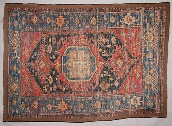 MATTA, antik, Iran, troligen Hamadan. Ca 186 x 136 cm.